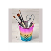 Rainbow Thimble Craft Container